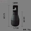 Black small fixing head