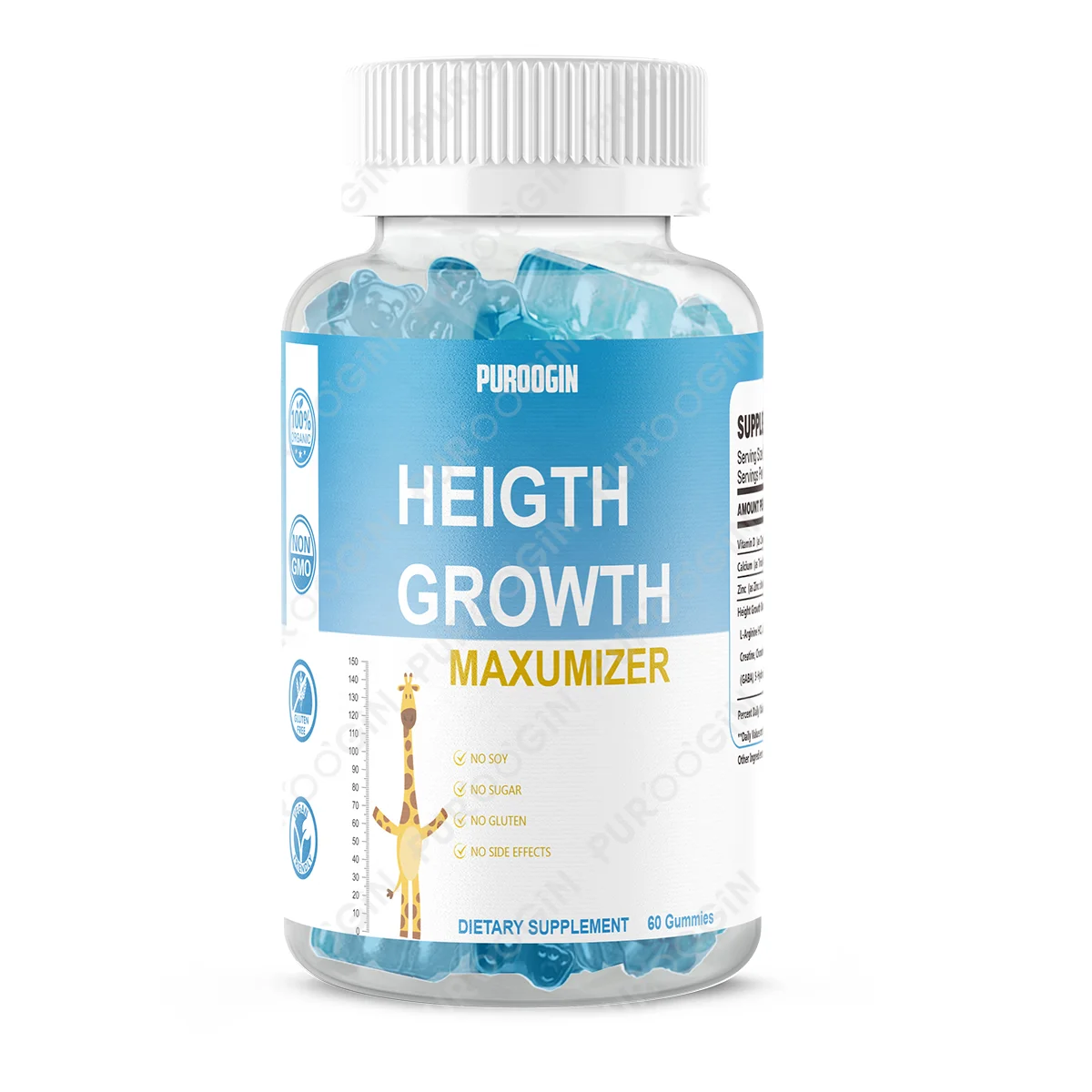 OEM Private Label Vitamin Gummies for Bone Health Support for Kids Adults