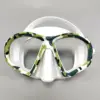 Camouflage green white - free size