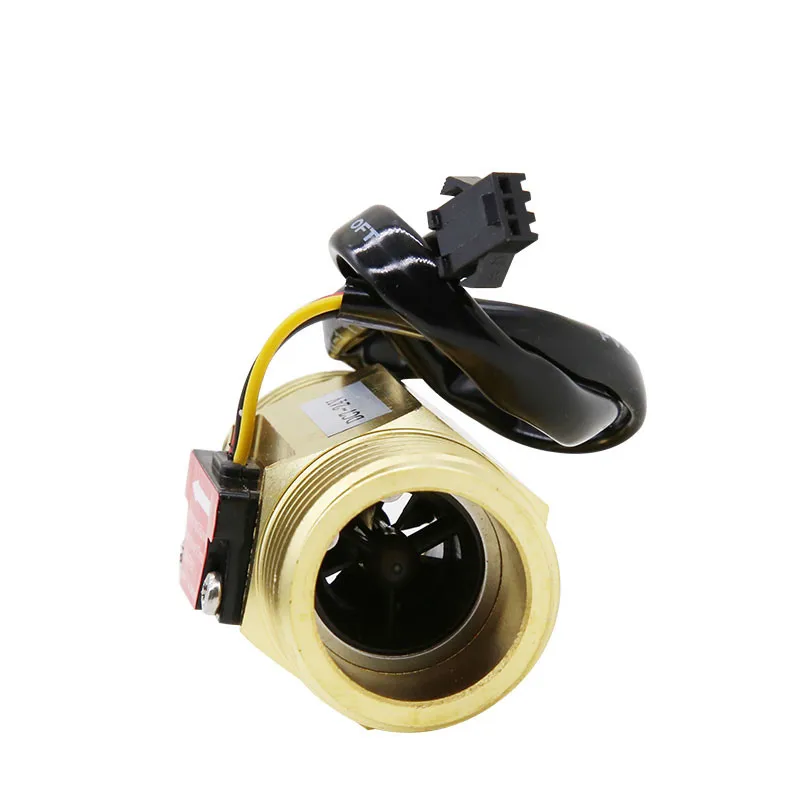 Produktbild von FTVOGUE YF-B10 Hall-Durchflussmesser G1″ – Wassersensor DC24V, 2-50 L/min, Turbinenzähler