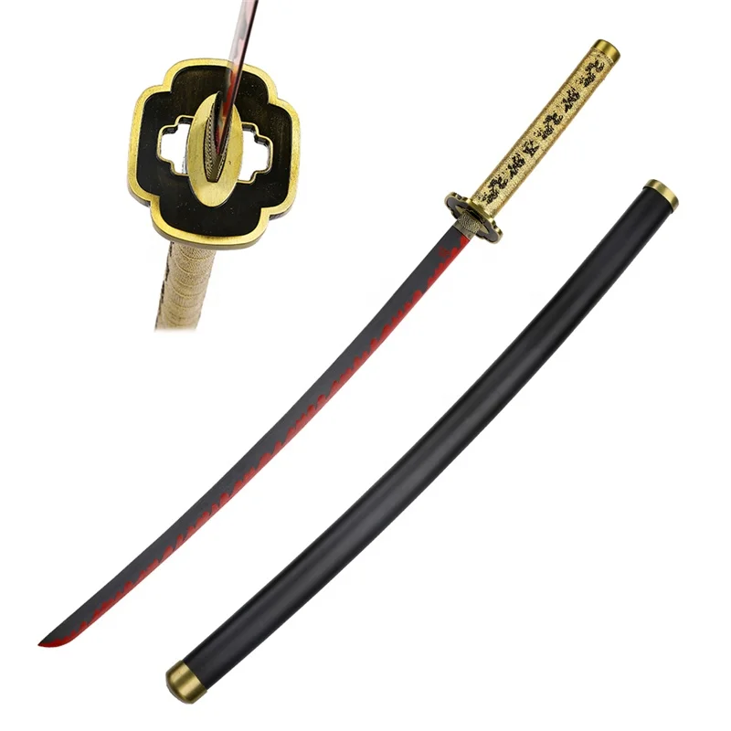 Demon Slayer Nichirin Blade Yoriichi Tsugikuni Cosplay Replica Sword ...