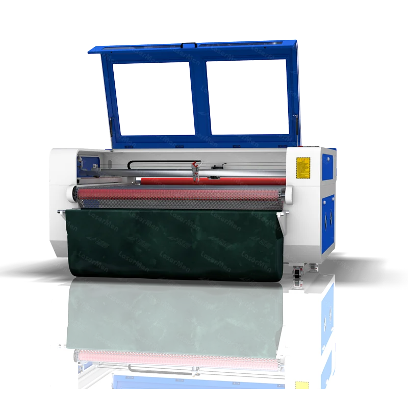 High Speed Fabric Textile Laser Cutting Machines Cnc CO2 1610 1625 1810 Cutting for T Shirt Sportswear Clothing Cutting Machine