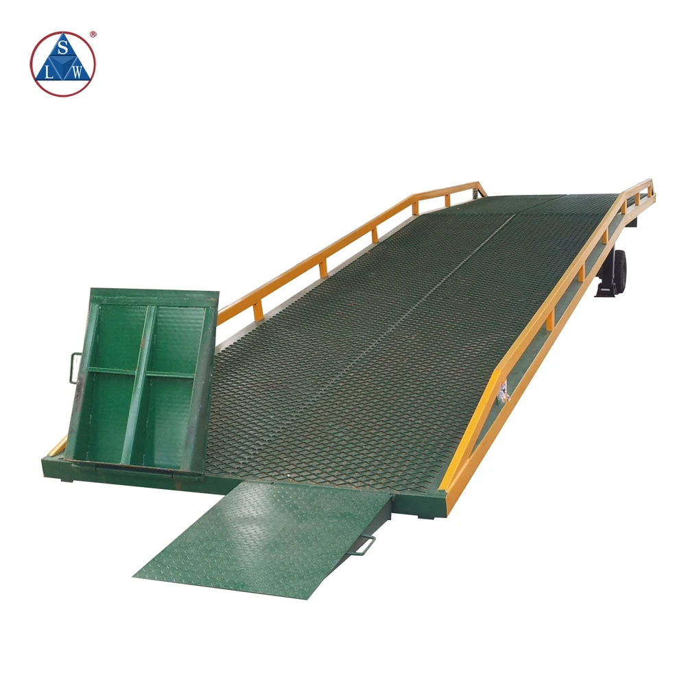 Shipping Container Loading Equipment Movable Adjustable Dock Ramp ...