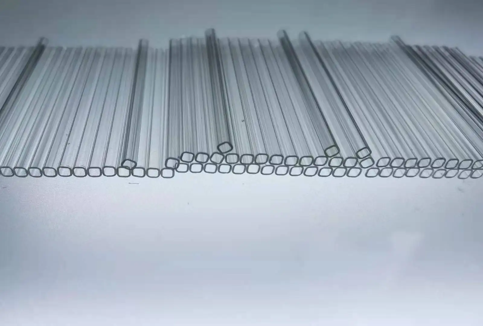 High Temperature Clear Quartz Capillary Rod Common Circular Glass Material Fused Silica Tube
