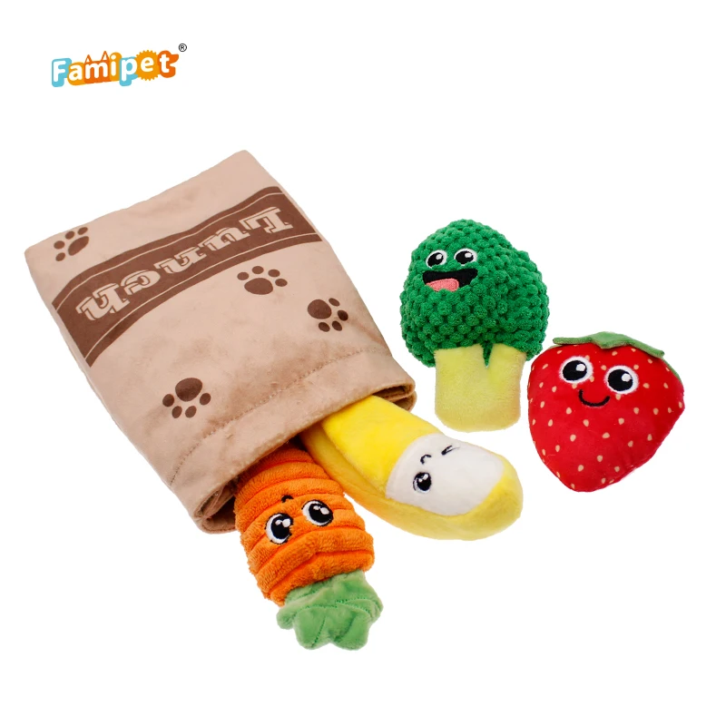 Manufacturer Wholesale Custom Available Multiple Choice Lunch Food Chew  Squeaky Plush Dog Toy for Sale - China Dog Toys and Dog price