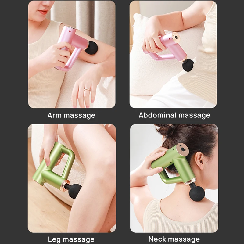 Best Selling Handheld Massage Gun for Whole Body Pain Relief Deep Tissue  Vibration Muscle Gun for Muscle Relaxation