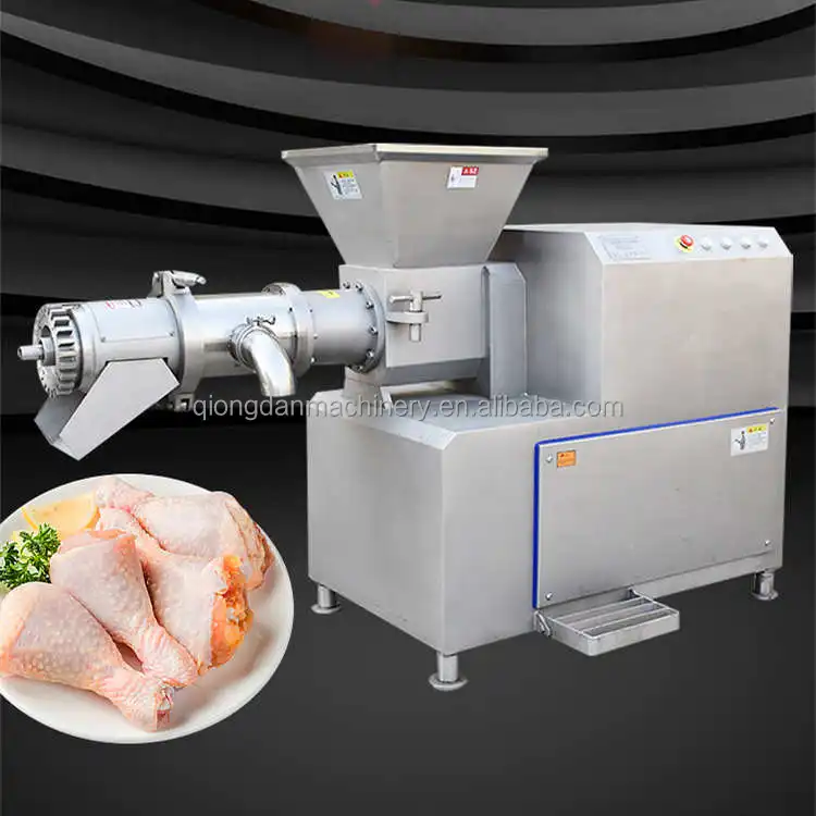 Poultry meat bone separator machine