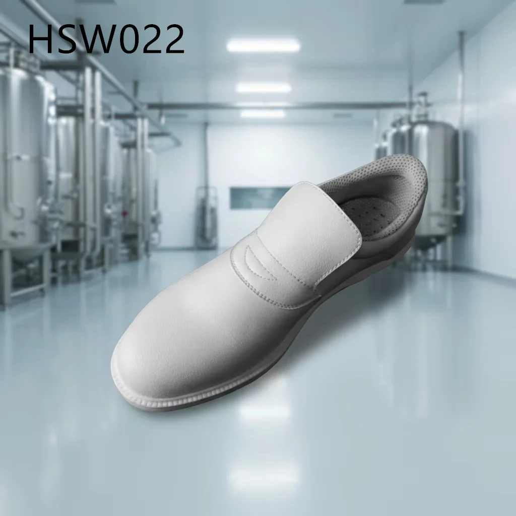 ZYF,German Market Popular Slip on Closure ESD White Safety Shoes Drug Inspection Bacteria Resistant Work Clogs for Sale HSW022
