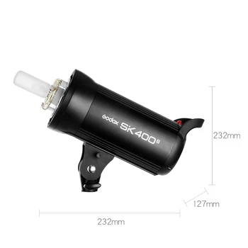 Godox SK400II 400Ws GN65 Professional Studio Flash Strobe Godox Photography Kit detail image
