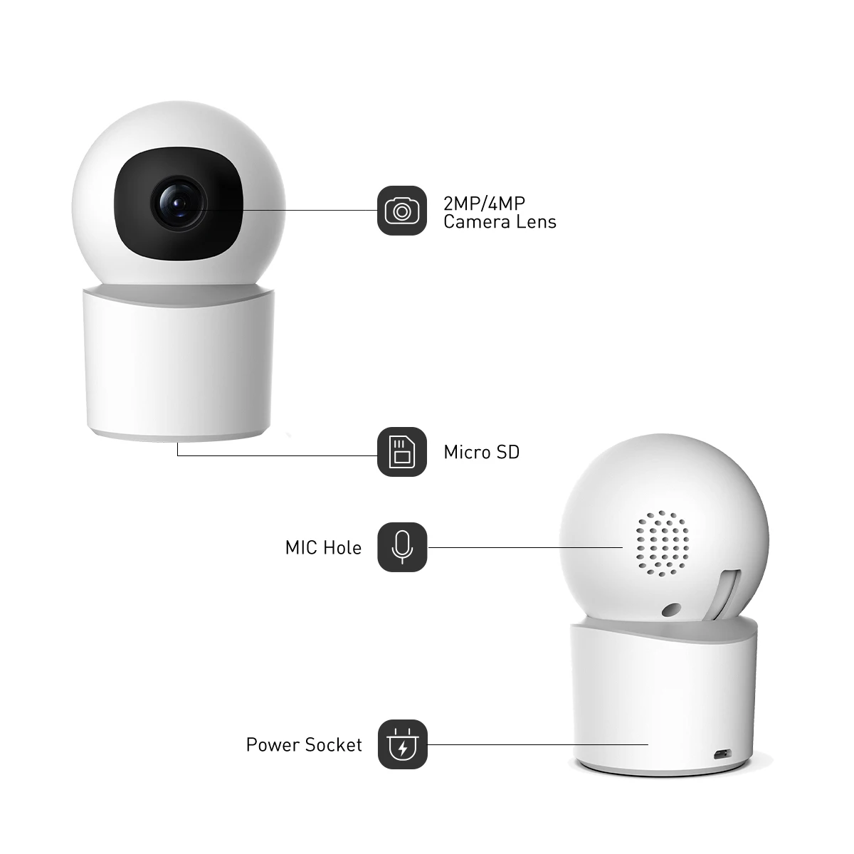 4mp indoor ptz wifi security camera hd cctv with night vision alarm storage motion detection tf card cloud-71