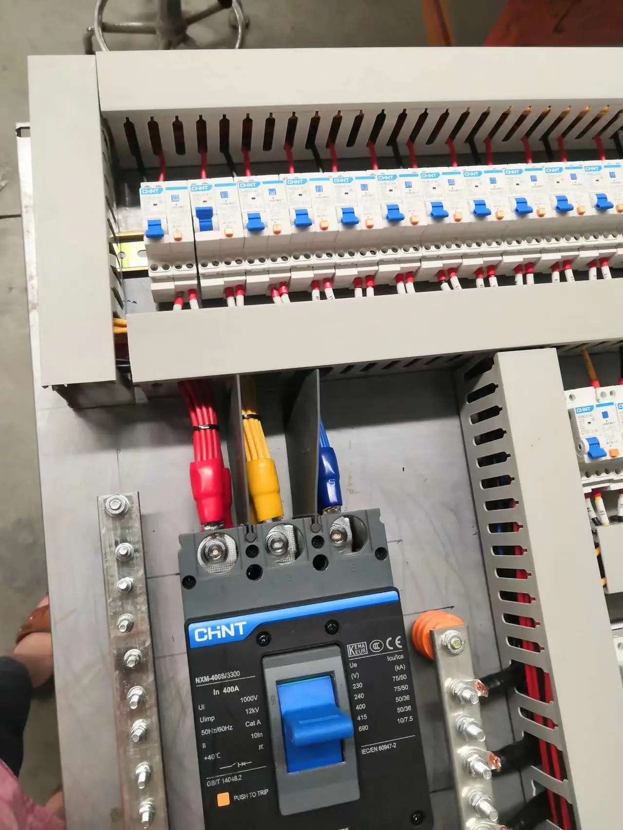 Factory Price ATS Automatic Transfer Switch 3P4P 63A 100A 160A Generator ATS Switches with Cabinet Panel Board Mounted
