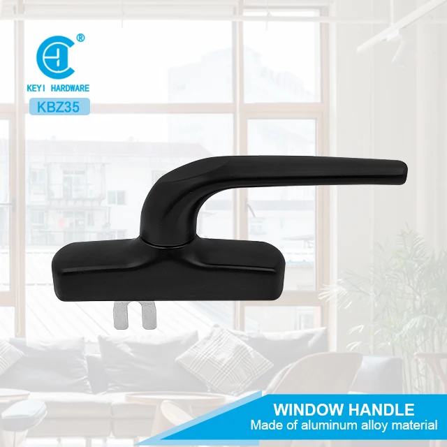KBZ35 Sliding Aluminum Window Lock Handle Upvc Hardware Hidden Holding Door and Window Handle