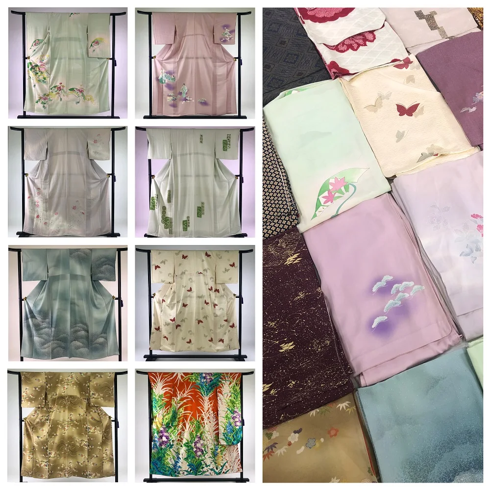 Exquisite Design 100 Silk Fabric Cheap Japanese Wholesale Clothing