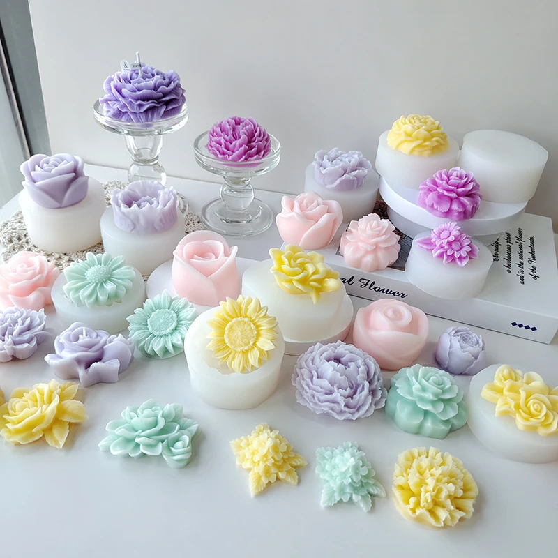 Wholesale DIY Flower Silicone Molds 