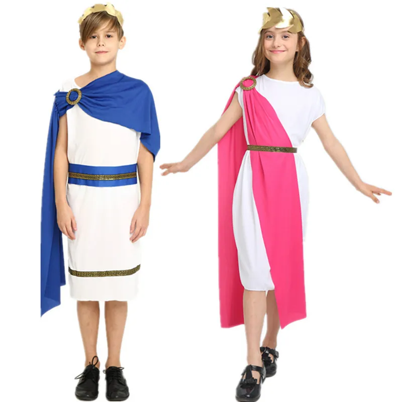 Греческий для детей. Греческий костюм детский. Костюм Греческая девочка. Римлянка косплей. Римская тога.