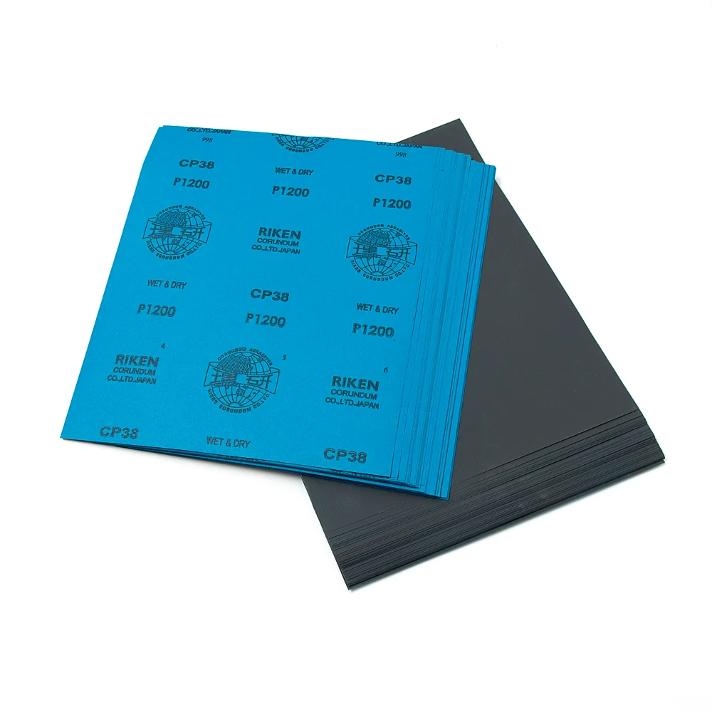 Riken Brand 9" X 11" Silicon Carbide Waterproof Electro Coated Sanding Abrasive Paper Buy