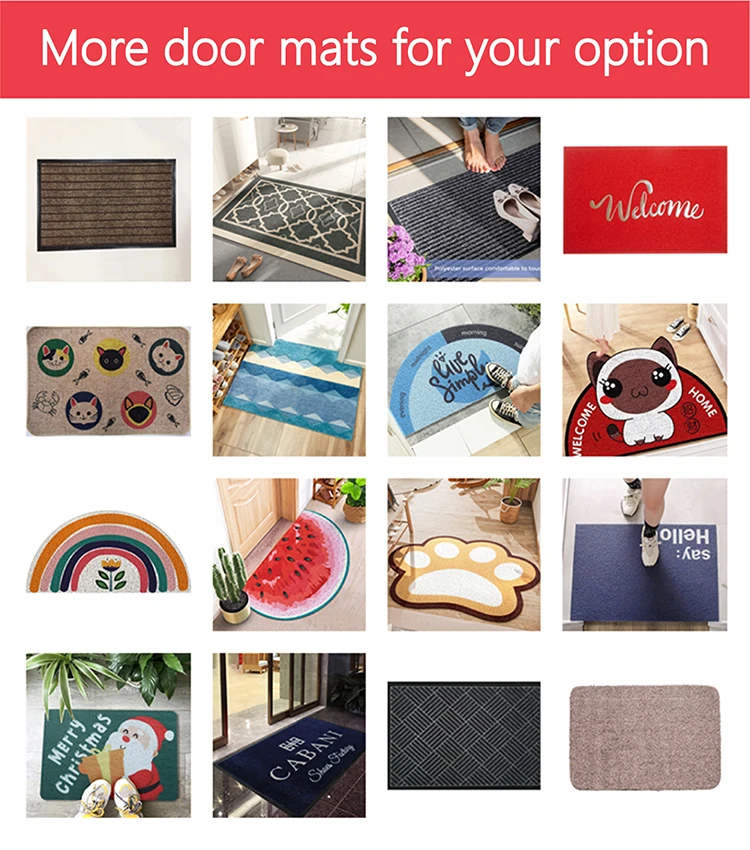 Click Personalized Customised Coir Footmat Door Mat Coconut Doormats