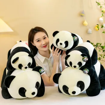 High Quality 9cm 15cm 25cm 35cm soft stuffed panda Peluche juguetes cute animal china panda Kawaii Pillow plush toys
