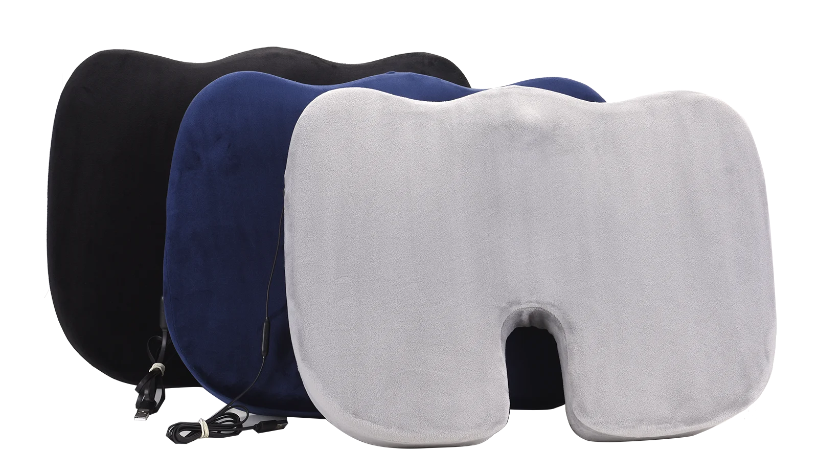 Vibration Massage Seat Cushion Perineum Coccyx Tailbone Acupoints Massage Chair Cushion To