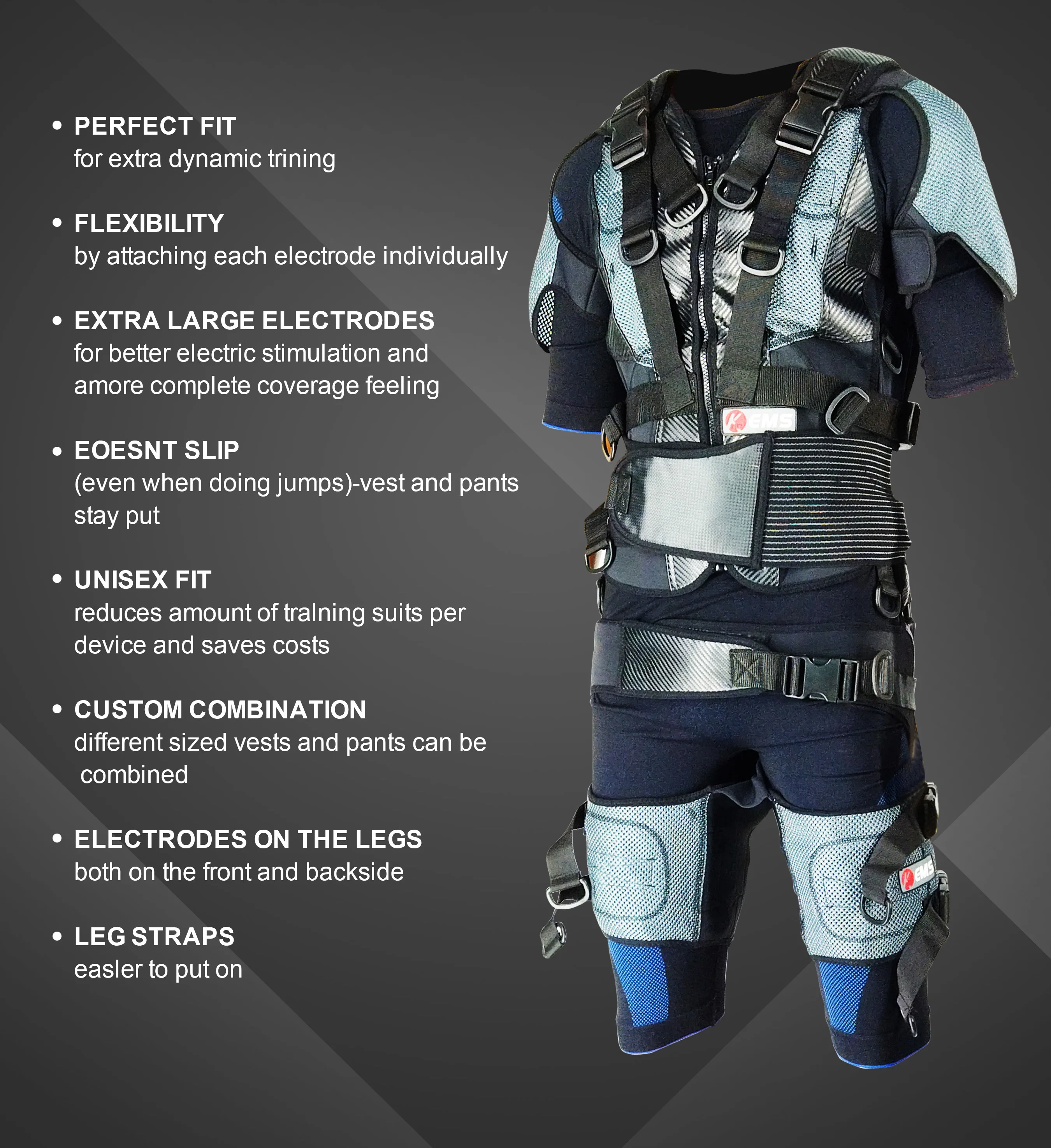 2021 High Quality Ems Training Suit - Xbody Ems Suit