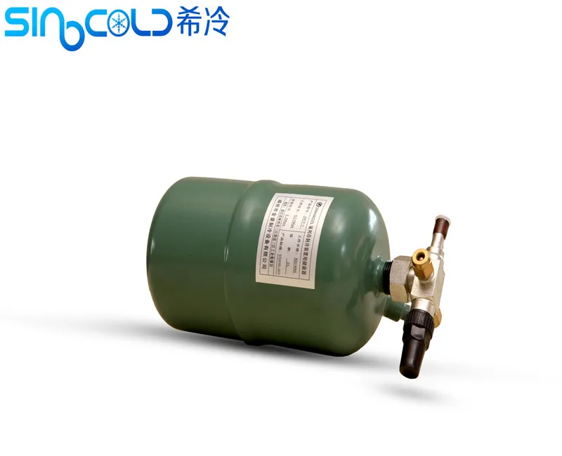 Refrigeration Parts Pressure Vessel Condensing Unit Vertical Liquid Receiver Refrigerant Receiver Reservoir tank