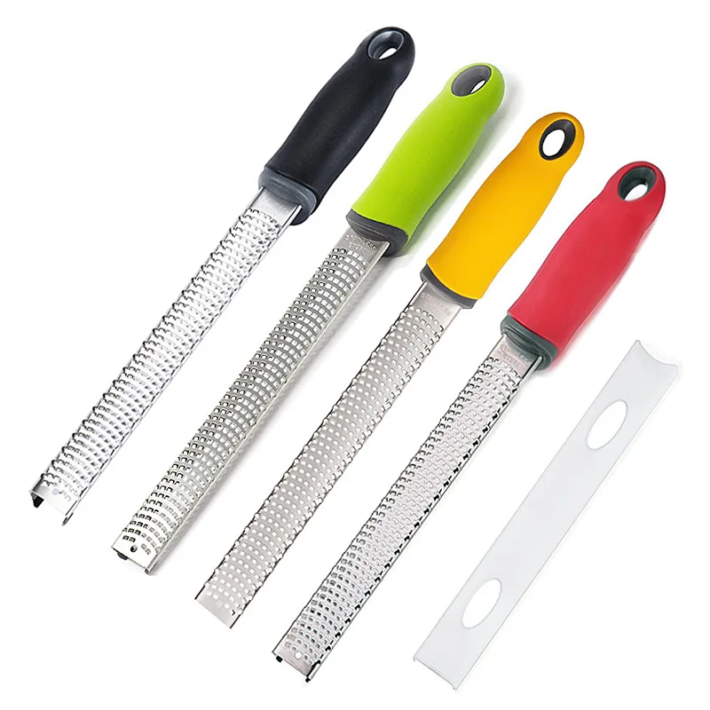 High Quality Multifunction Stainless Steel Kitchen Lemon Zester Fruit Peeler  Cheese Zester Microplane Grater Fruit Vegetable Tools