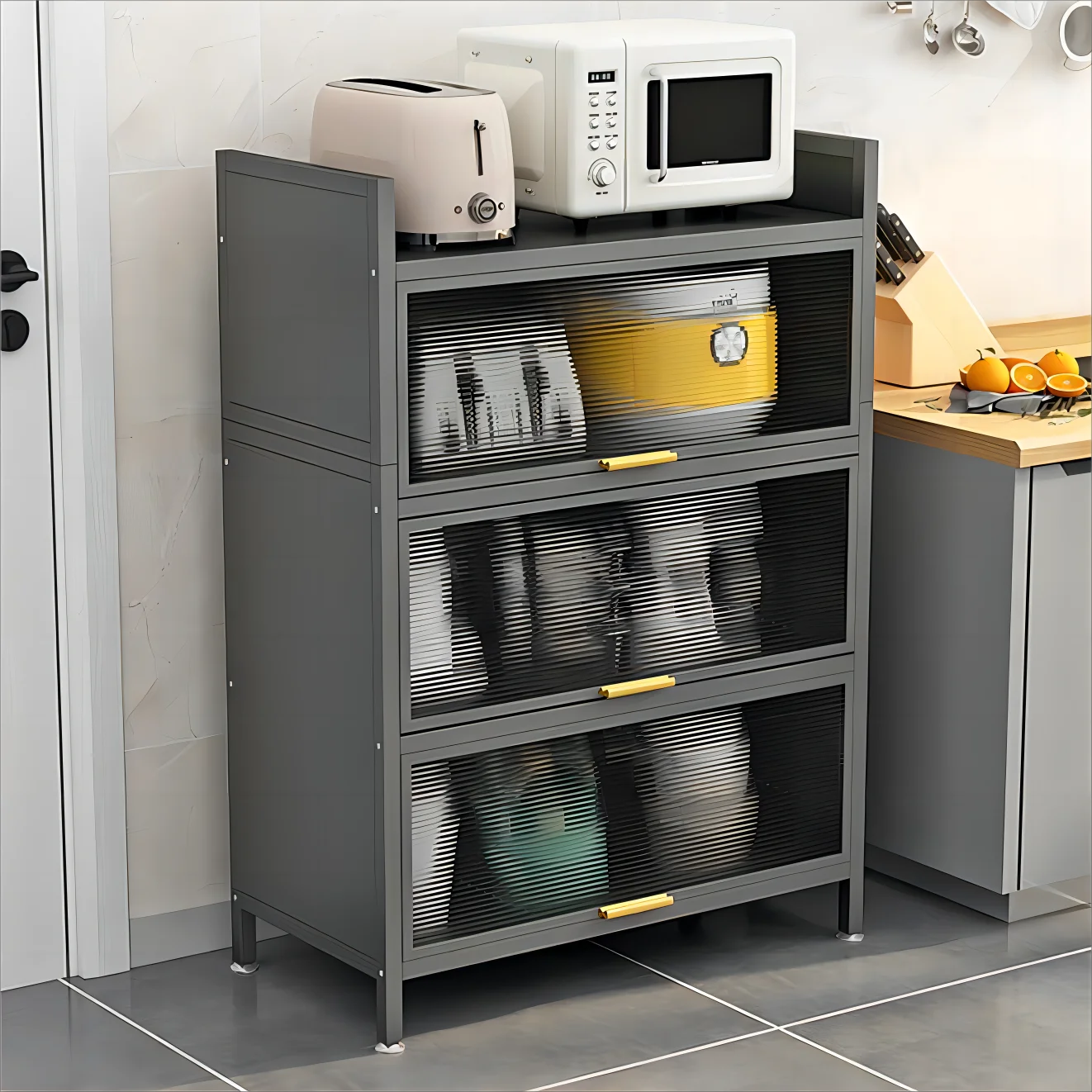 Multiple Purpose Storage High Quality Storage Cabinet Multi Purpose Storage Rack 3/4/5 Tier ...