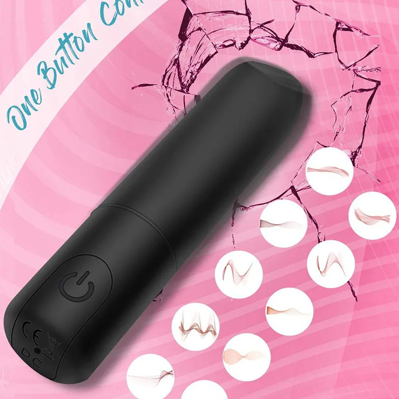 Egg vibrator with USB charging cable included in package