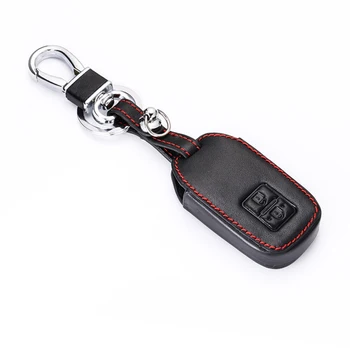 Leather Car Key Case For Maruti Suzuki New Swift Dzire Baleno Ertiga Wagon R SX4 ALTO Vitara Auto Remote Fob Cover Protector Bag