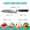 Couteau Santoku