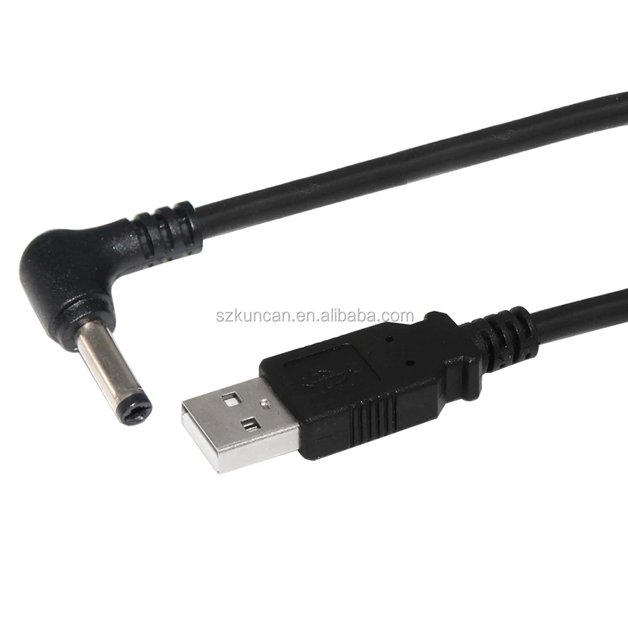 USB 2.0 A TYPE MALE TO 3.5mm DC Power Plug Barrel Connector 5v Cable New Uk
