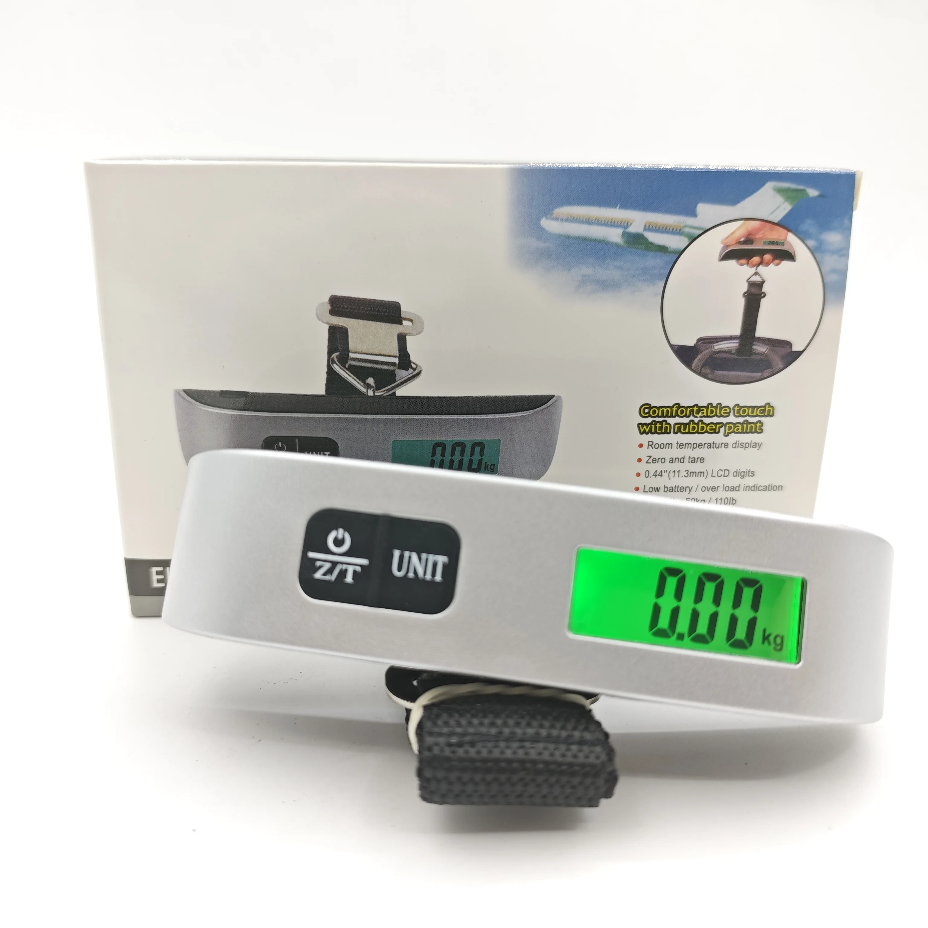 Travel Hang Portable Backlit Fish Hook Weighting Scale 50KG/110LB  display picture 1