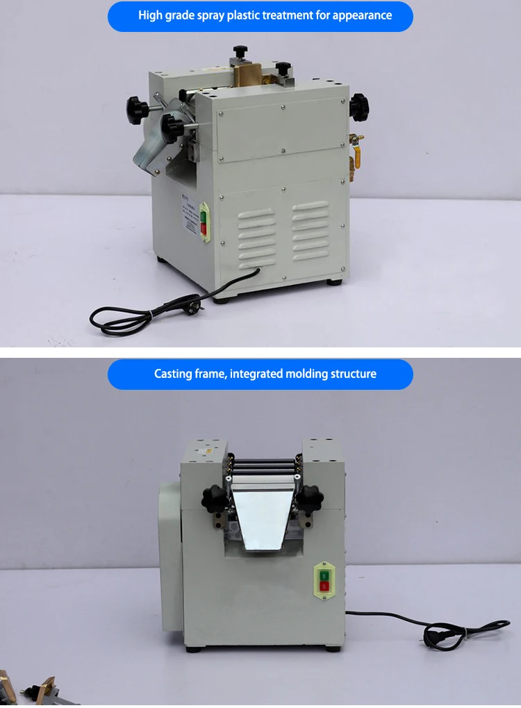 Laboratory Triple 3roller Grinding Machine Ceramic Rollers Three Roll