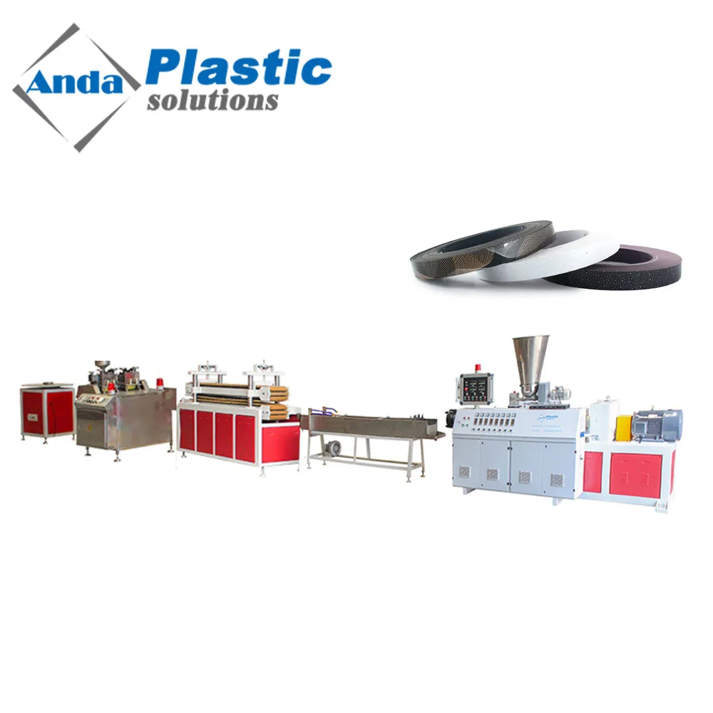Anda Machinery Automatic 2 Out 8 Out Pvc Edge Banding Production Line Extrusion Machine