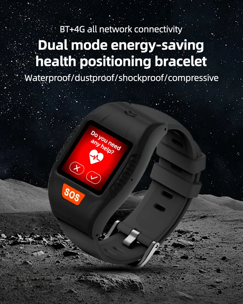 Alzheimer's Patients Senior Gps Tracker Watch Dementia