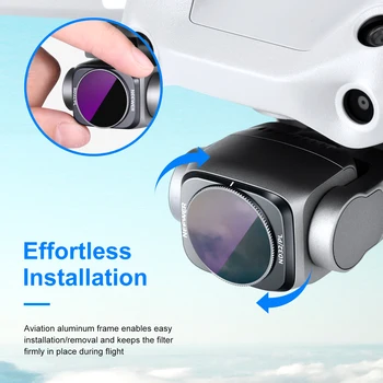 Neewer 4-Pack ND/PL (Neutral Density & Polarizer) Filter Set: ND4PL, ND8PL, ND16PL, ND32PL, Compatible with DJI Air 2S product image