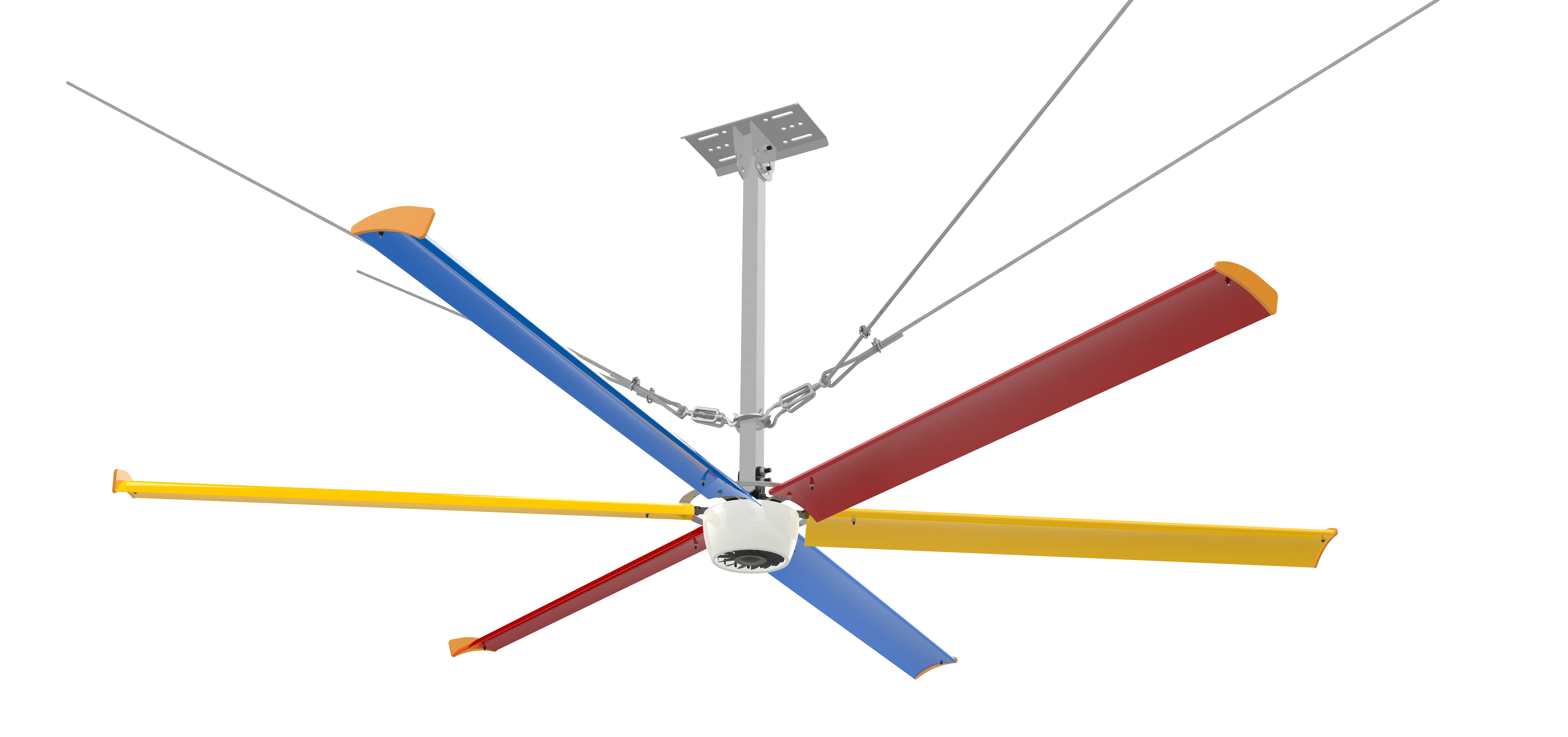 Hvls Ceiling Fan, 14ft, 0.5KW - detail 4