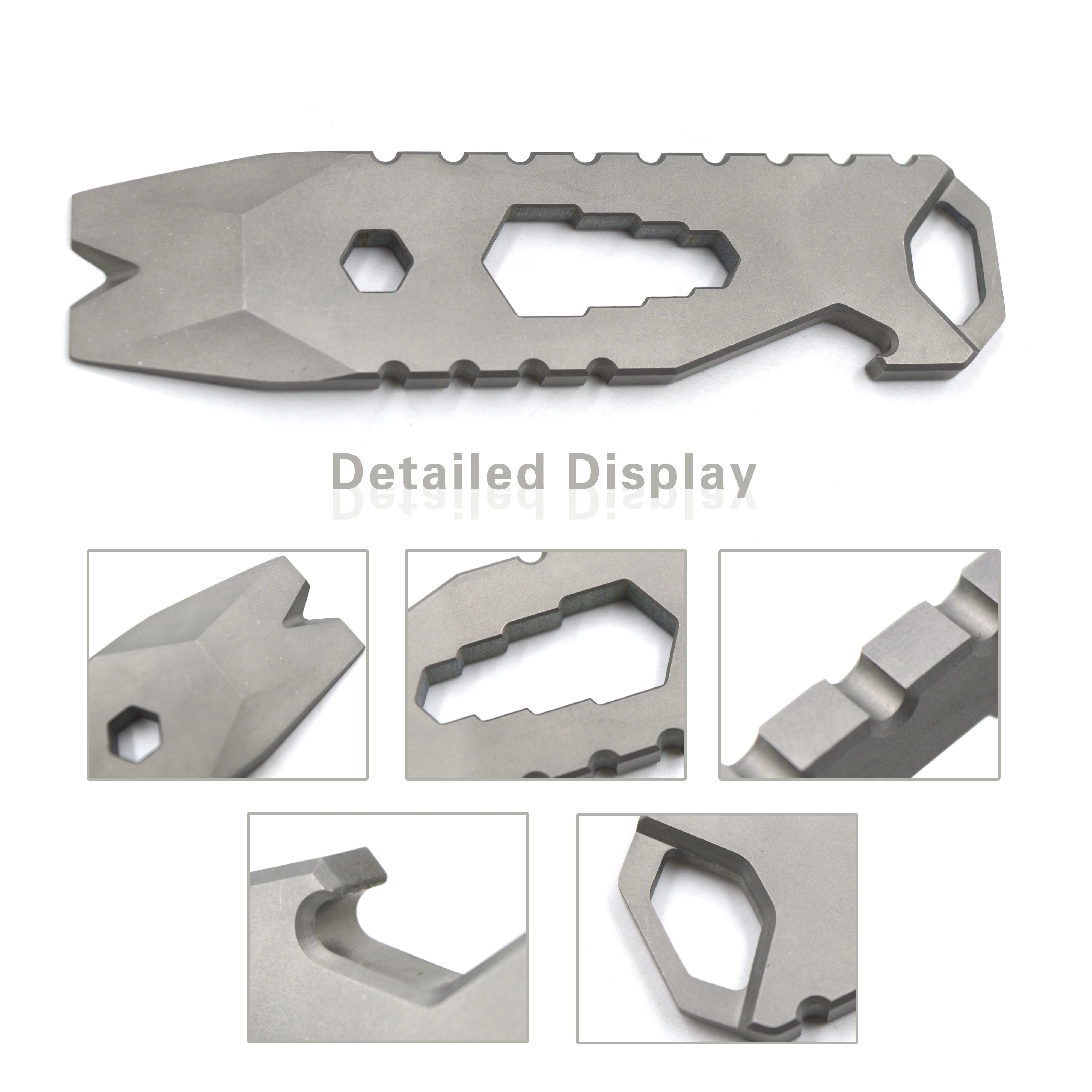 High Quality Multifunctional Custom Keychain Metal Kit Survival Outdoor