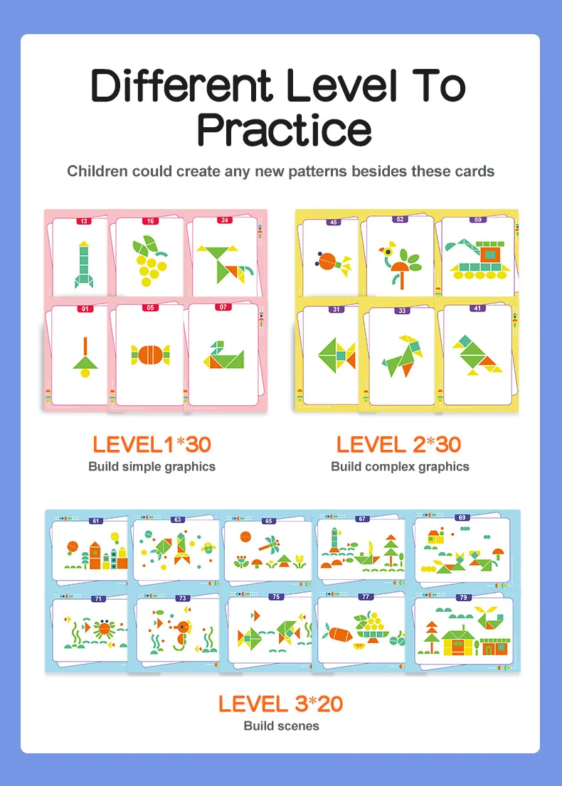 Brain Training Puzzle Soft Felt Animal Stickers Children Jagsaw Educational Toys