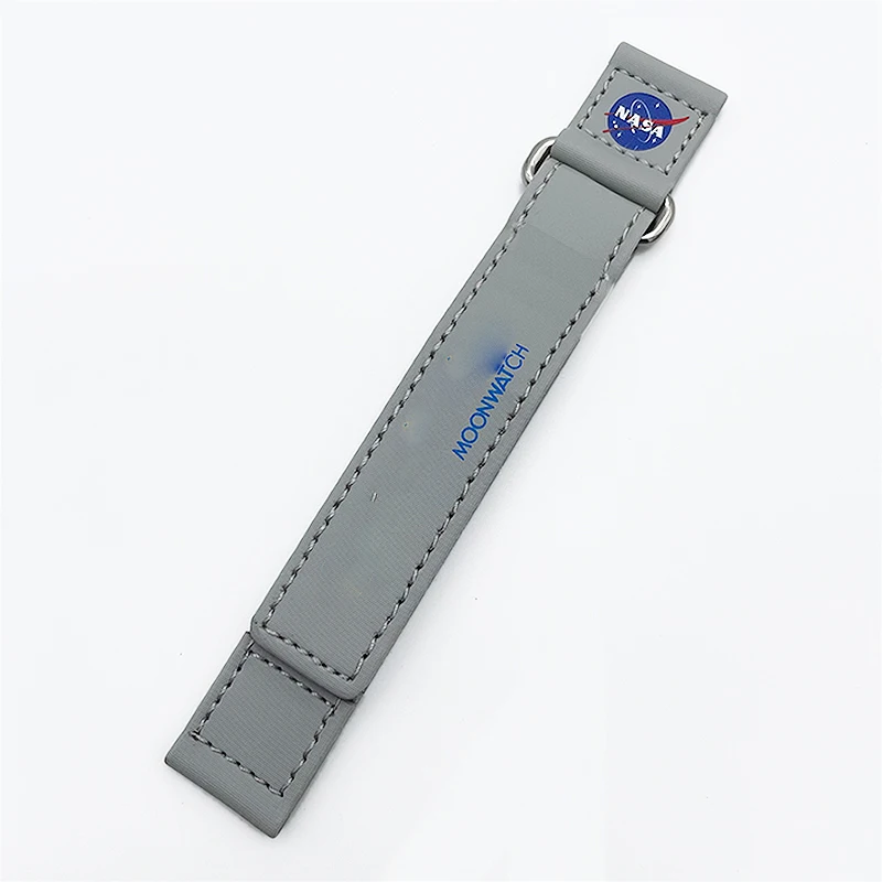 For NASA Mission to Moon Leather Watch Band Watch Strap