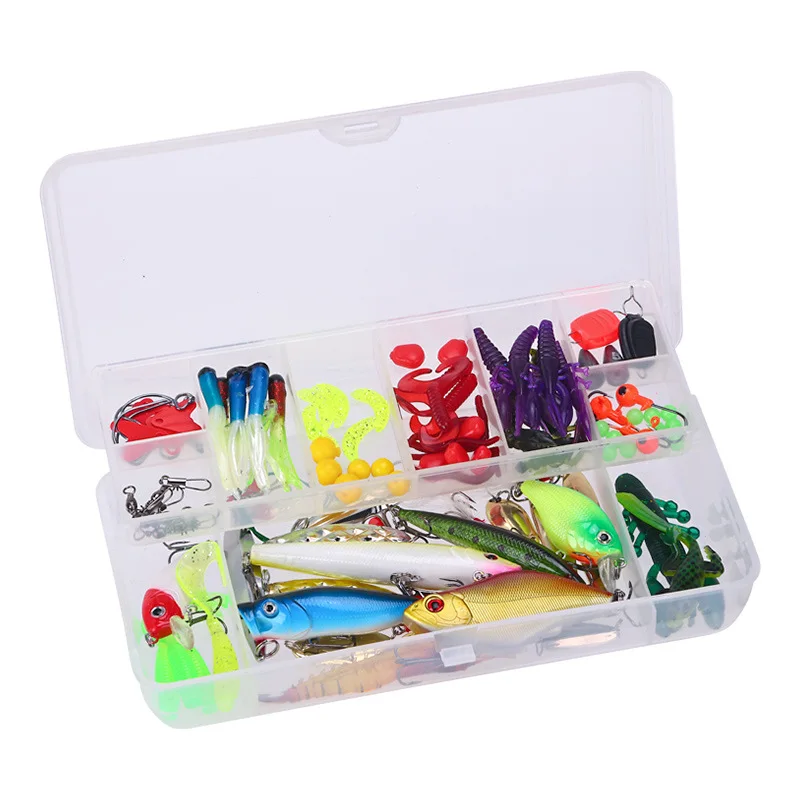 WEIHE 105pcs Fishing Combo - Versatile Lure Accessories