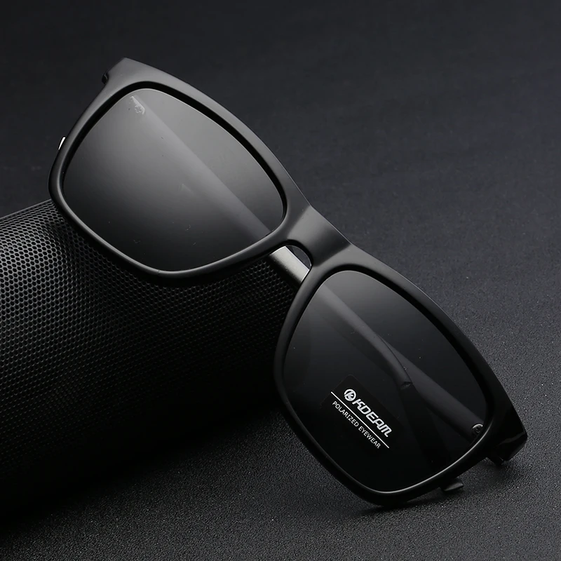 KDEAM Wholesale Italy Design UV400 Polarized Custom Logo Dropshipping Luxury Metal Sunglasses 2021 Lentes De Sol