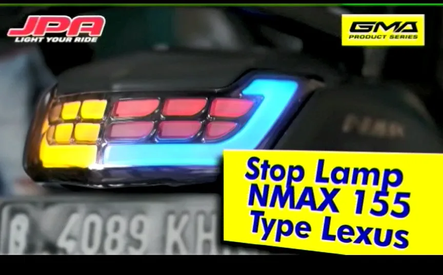 JPA Motorcycle Modified LED Stop Lamp for Yamaha NMAX 155