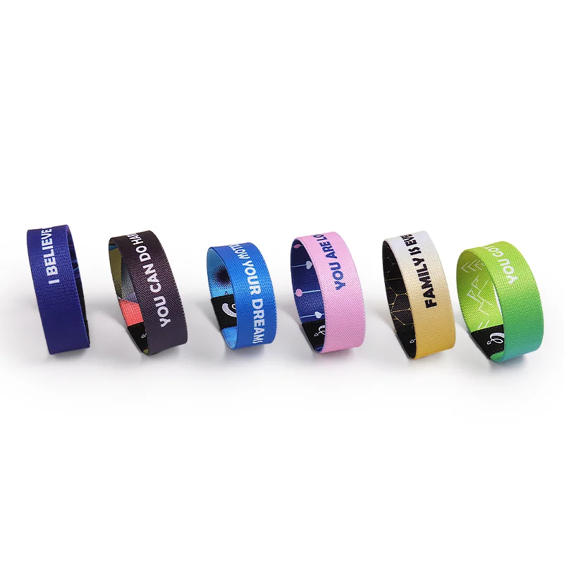 Custom Heat Press Elastic Tape Sublimation Printed Elastic Webbing