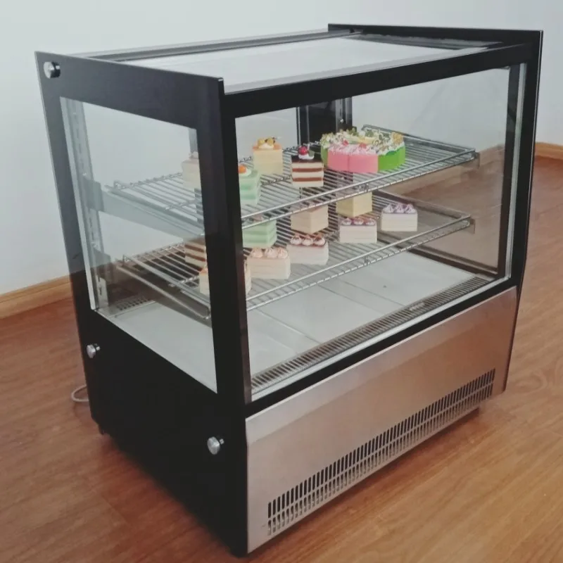 Cake Showcase Counter Top Bakery Showcase /glass Display Chiller Refrigeration Equipment Cake