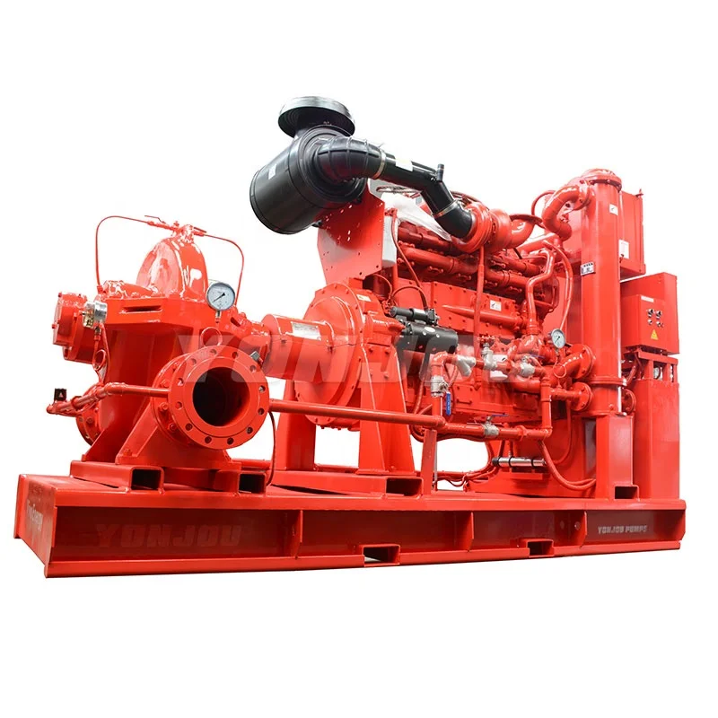 Horizontal Split Case Diesel Engine Fire Fighting Centrifugal Pump