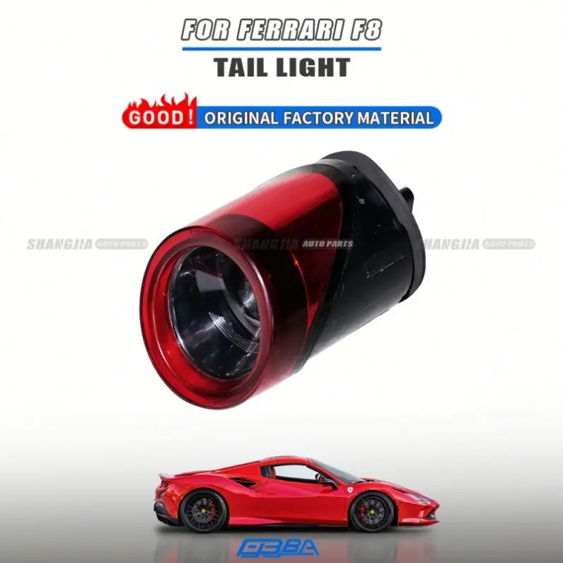 Suku Cadang dan Aksesori Mobil Berkualitas Tinggi – Lampu Belakang LED Kiri untuk Ferrari F8 (2023–2025), Nomor Produk: 317208