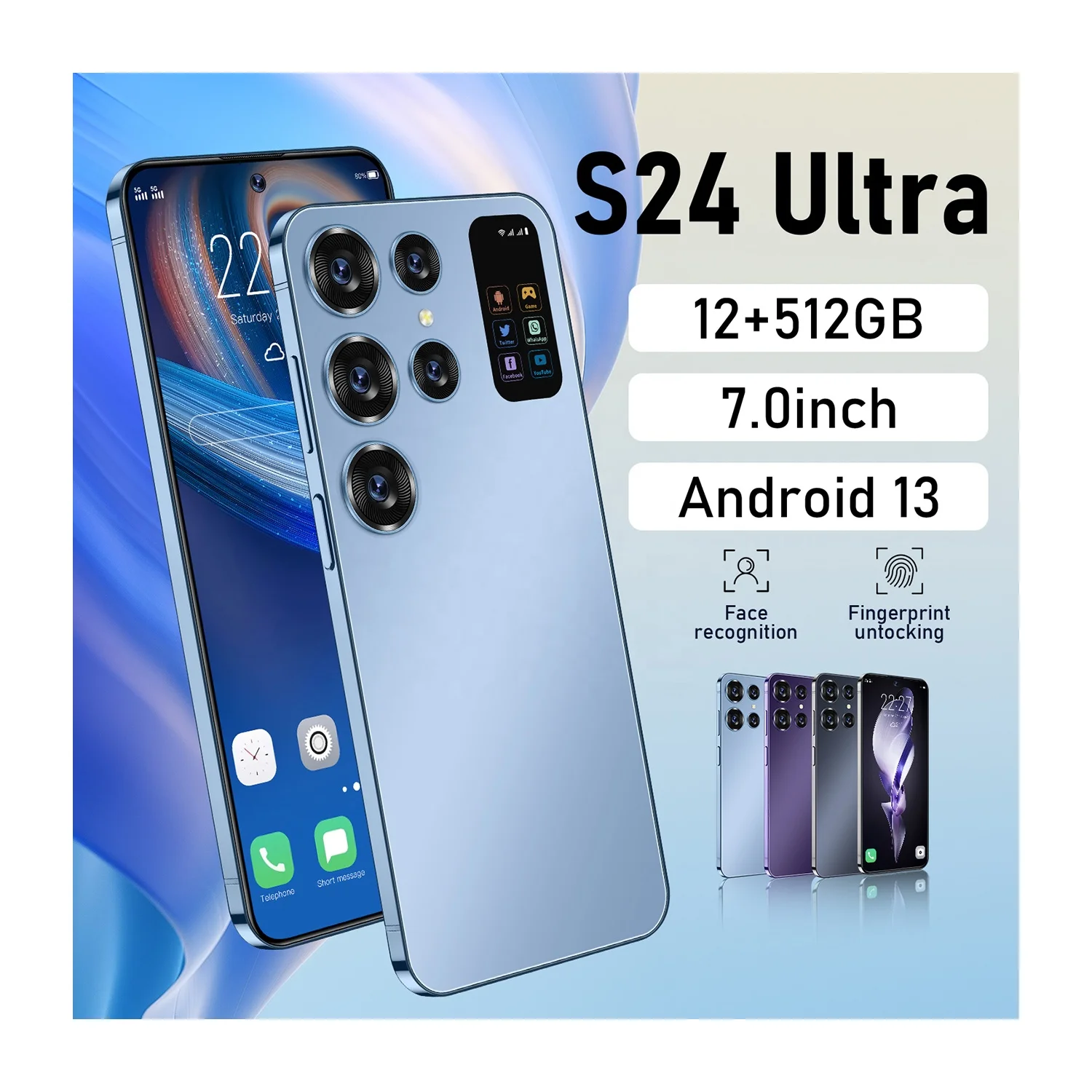 hot selling s24 ultra 7.3 inch