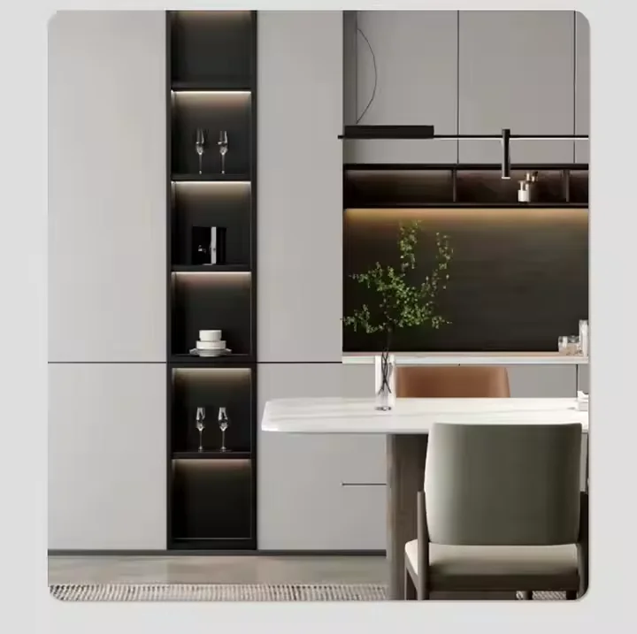 فرشاة الأسنان ورشة عمل من الفولاذ المقاوم للصدأ خزائن الجدار الخزائن الجدار الخزائن الجمال صالون الألومنيوم الجدار الجدار الخزانة