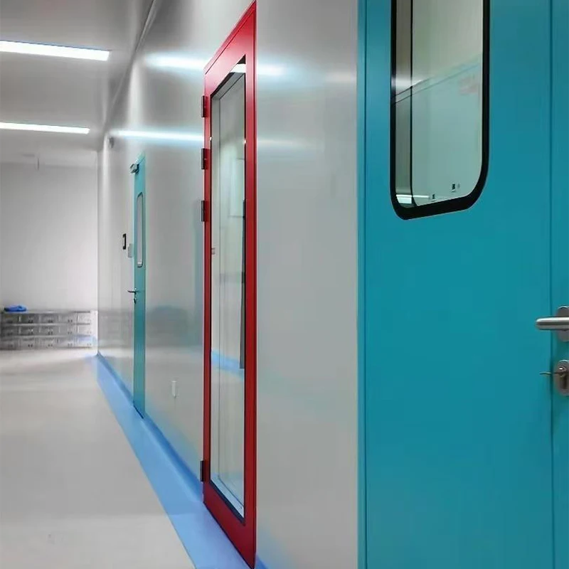 SHARBON Clean Room Booth with HEPA Filter (MERV 17) Stainless Steel Construction Stationary Design for Laboratory Industrial Use